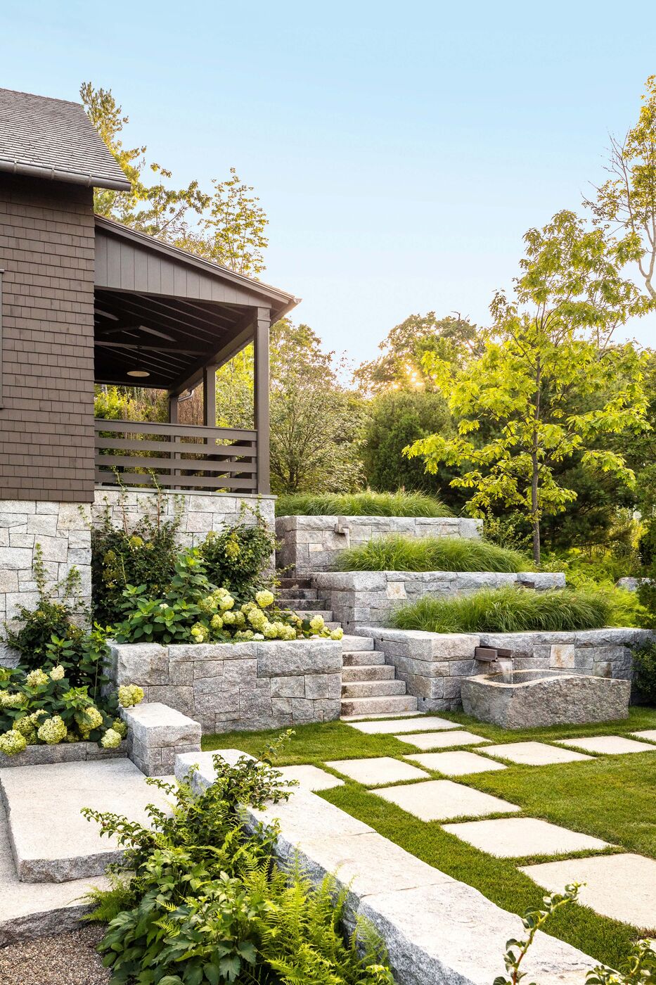 Stone clubhouse